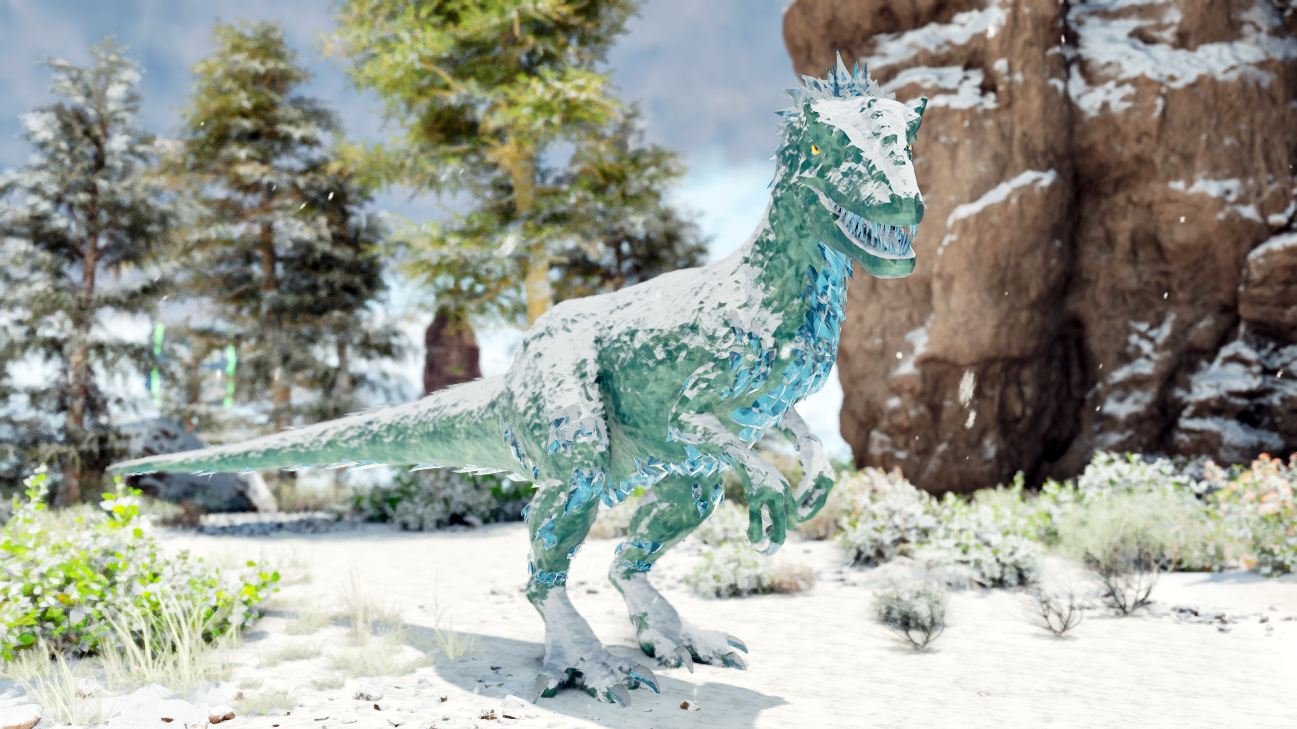 Elemental FIRE & ICE Skins - Gallery - Ark Survival Ascended Mods ...
