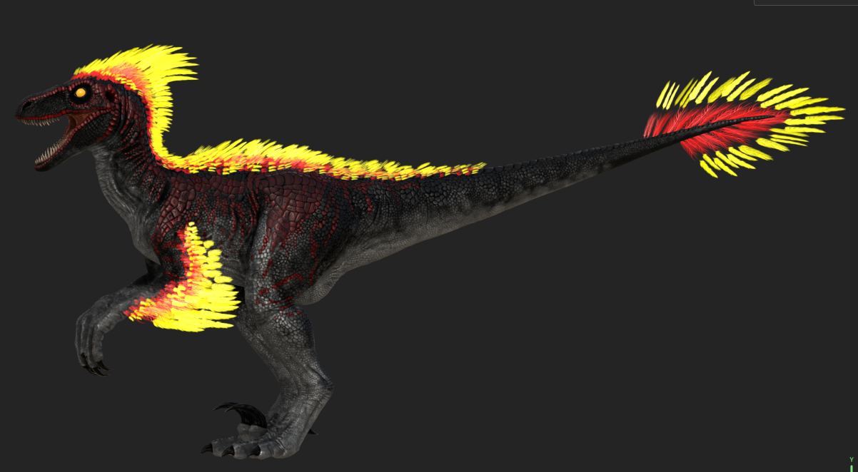 Shys Dino Variations - Gallery - Ark Survival Ascended Mods - CurseForge