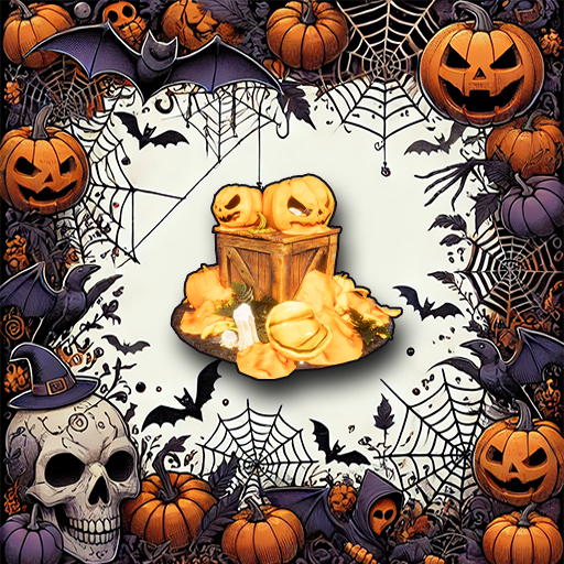 Thumbnail MSVV Halloween Jack O Lantern Crate. A placeable for around your base. It's starting to look like Halloween!