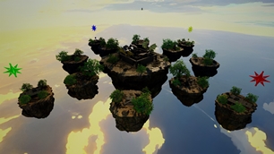 Sky Wars Game Map