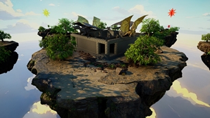 Sky Wars Center Island