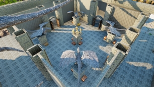 Sky Wars Center Island, Inner Building, Middle Loot Area