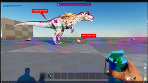 Colorizerer Grenade Effects Any Dino!