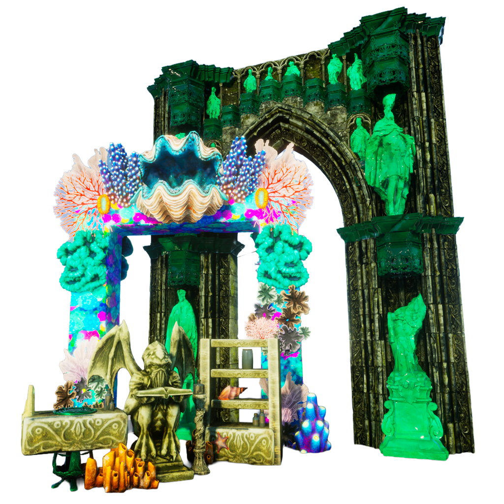Atlantean Temple Skins – ARK: Survival Ascended Mod