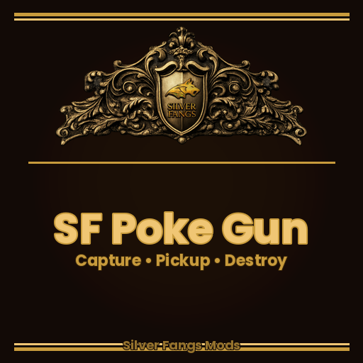 Silver Fangs - Poke Gun – ARK: Survival Ascended Mod