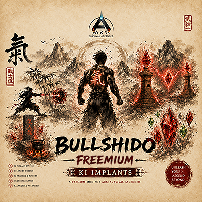 Bullshido Ki Power Freemium – ARK: Survival Ascended Mod