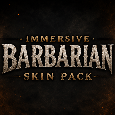 IMMERSIVE BARBARIAN SKIN PACK – ARK: Survival Ascended Mod
