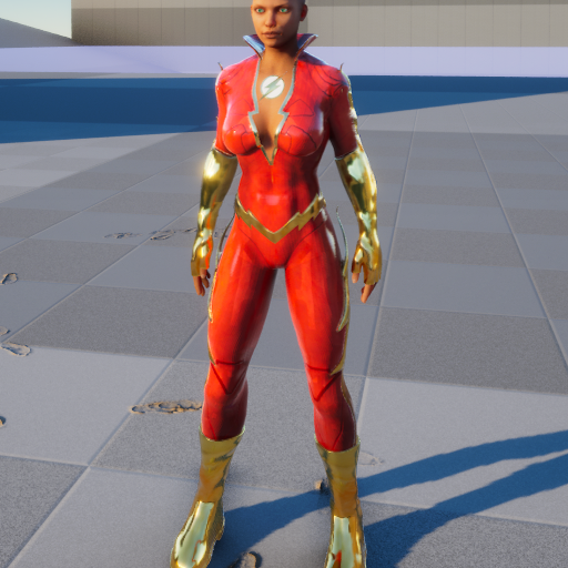 Lady Flash Cosmetic Pack – ARK: Survival Ascended Mod