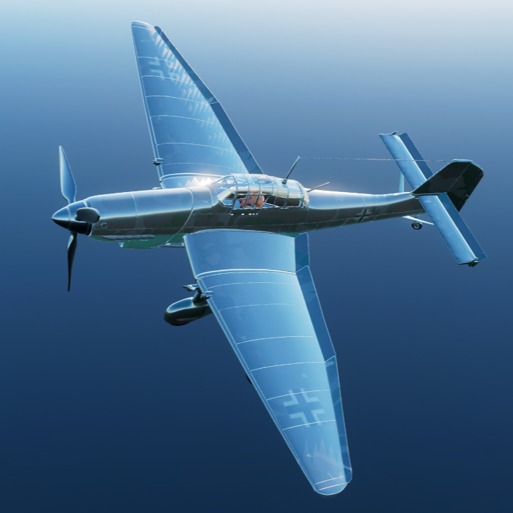 Military Vehicles Stuka – ARK: Survival Ascended Mod