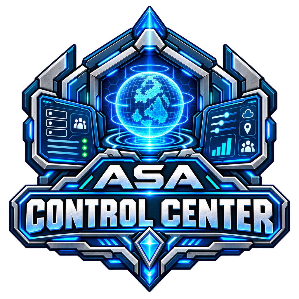ASA Control Center – ARK: Survival Ascended Mod