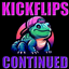 Kickflips Continued logo