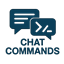 Chat commands logo