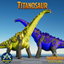 Titanosaur Dreadnoughtus Costume! logo