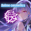 Anime cosmetics logo