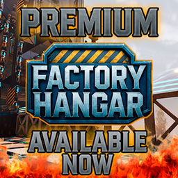 FACTORY HANGAR: Premium Structure Set - Files - Ark Survival Ascended ...