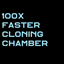 Cloning chamber 100x faster logo