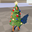 LF Cosmetic - Xmas tree logo