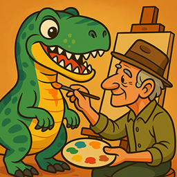 ropies Dino Painter