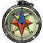 Manhunt Compass logo