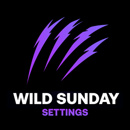 Wild Sunday Settings