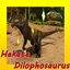 Hekate Dilophosaurus logo
