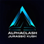 AlphaClash Jurassic Kush logo