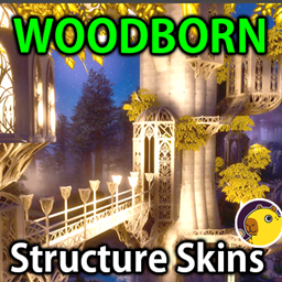 WoodBornTribes : Structure Skin (Tree Giant, Wood Elf, Forest Fairy)