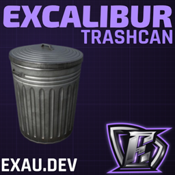 Excalibur Trashcan