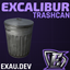 Excalibur Trashcan logo
