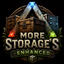 Extra storage's enhanced (betá) logo
