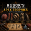 Rusok's craftable Apex Trophy's logo