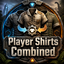 Player Shirt Cosmetics Combined logo