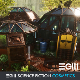 EGM SciFi Cosmetics logo