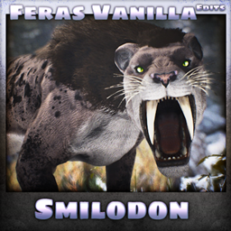 Feras Vanilla Edits: Smilodon logo