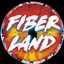 FiberLandDinoGun logo