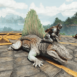 Rideable Dimetrodon