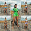 The Island Beachwear Custom Cosmetic logo