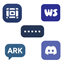 Cluster Chat with websocket and discord [Open Source] logo