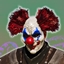 Clown Mask Custom Cosmetic logo