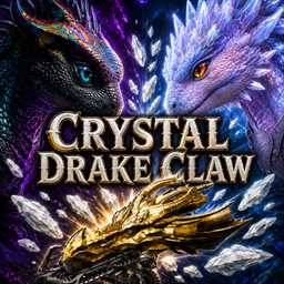Crystal Drake Claw logo