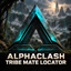 AlphaClash Tribe Mate Locator logo