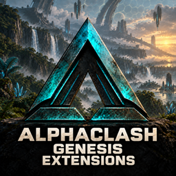 AlphaClash Genesis+ logo
