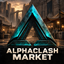 AlphaClash Market logo