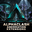 AlphaClash Aberration+ logo
