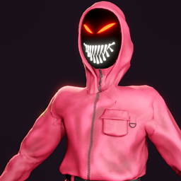 Red Costume Halloween Suit
