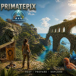 Custom ARK "PRIMATEPIX" logo