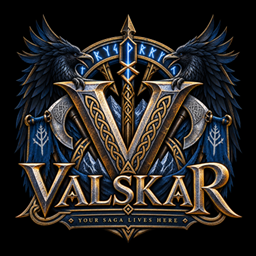 Valskar Viking Deco logo