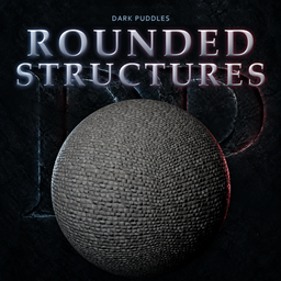Dark Puddles Rounded Structures