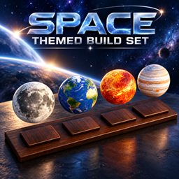 Space Themed Build Set logo