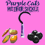 Purple Cats Mother Sickle logo